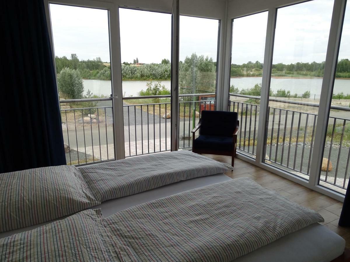 Feriendomizil Am Stoermthaler See, Lagovida, Leipziger Neuseenland, Grosspoesna, Privatstrand Eksteriør bilde