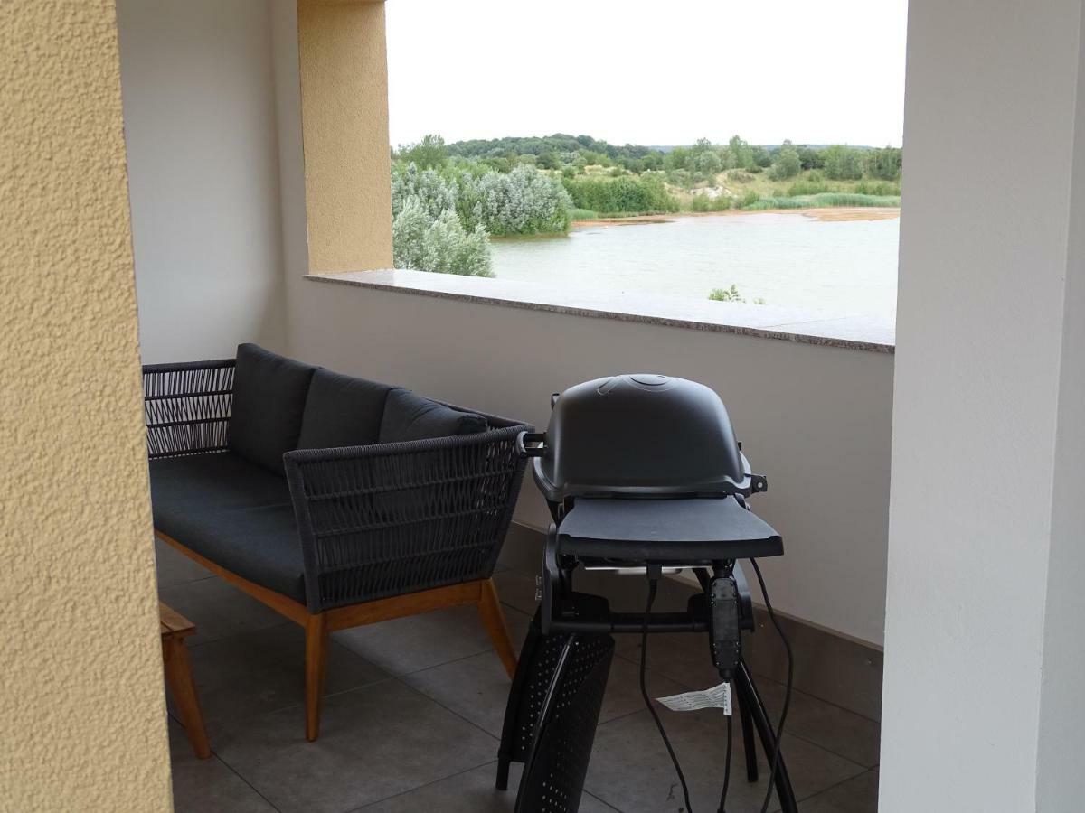 Feriendomizil Am Stoermthaler See, Lagovida, Leipziger Neuseenland, Grosspoesna, Privatstrand Eksteriør bilde