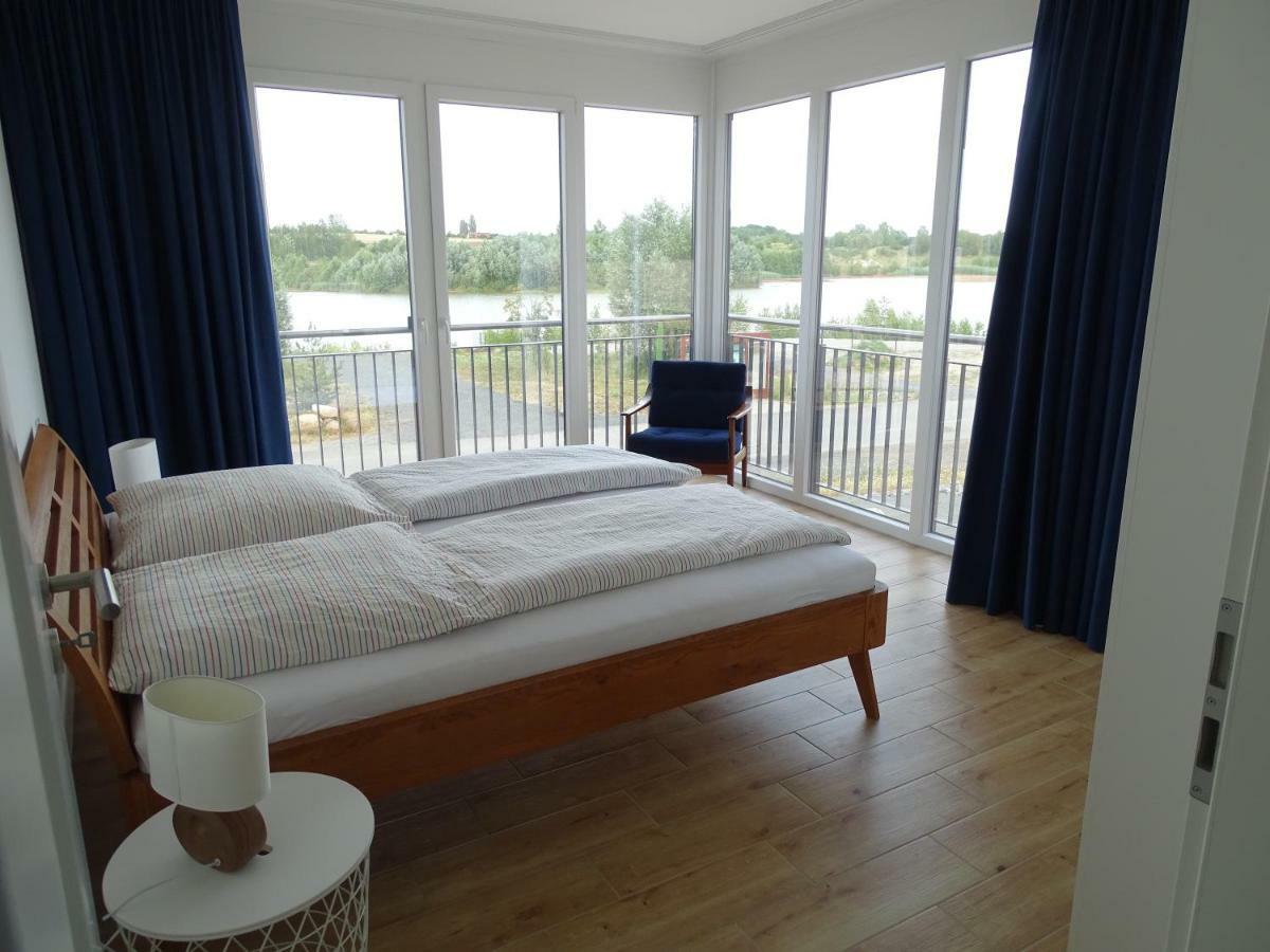 Feriendomizil Am Stoermthaler See, Lagovida, Leipziger Neuseenland, Grosspoesna, Privatstrand Eksteriør bilde