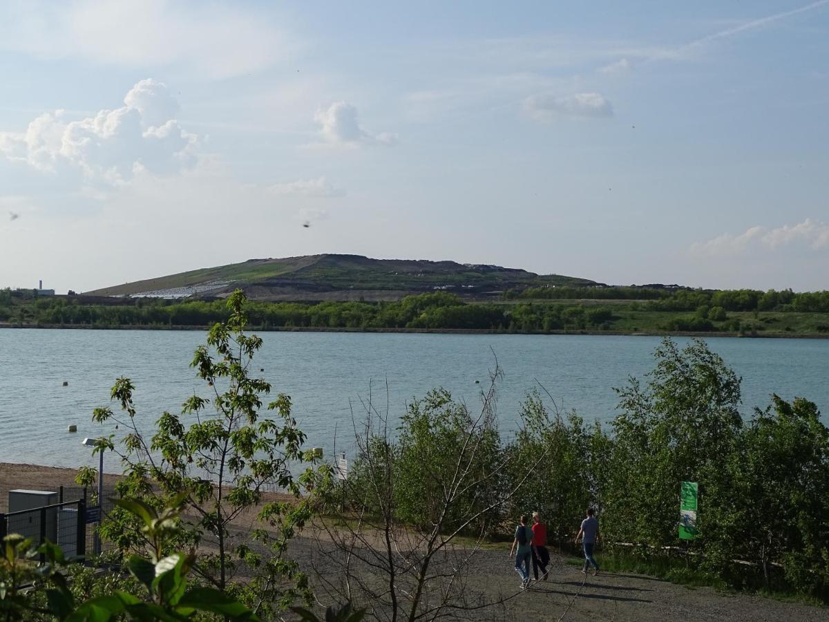 Feriendomizil Am Stoermthaler See, Lagovida, Leipziger Neuseenland, Grosspoesna, Privatstrand Eksteriør bilde