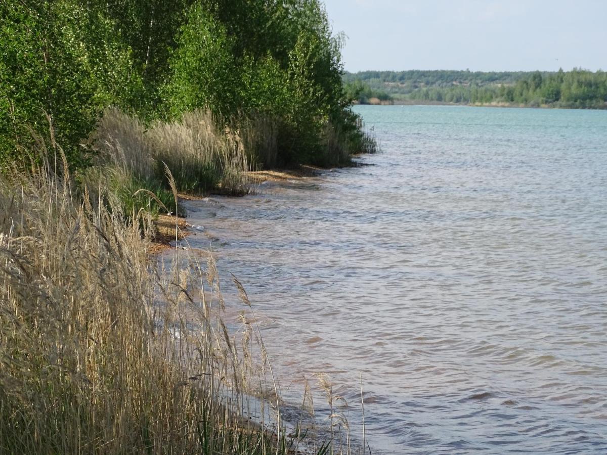 Feriendomizil Am Stoermthaler See, Lagovida, Leipziger Neuseenland, Grosspoesna, Privatstrand Eksteriør bilde
