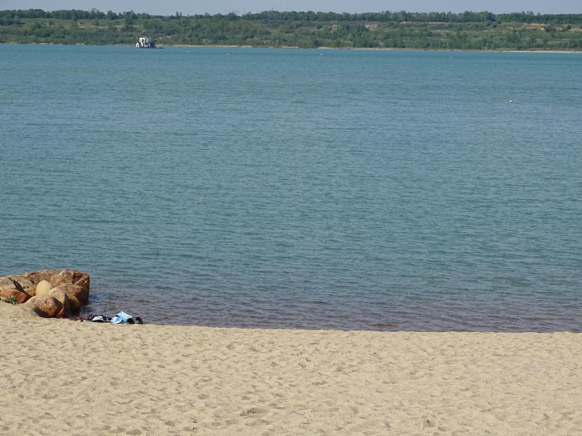 Feriendomizil Am Stoermthaler See, Lagovida, Leipziger Neuseenland, Grosspoesna, Privatstrand Eksteriør bilde