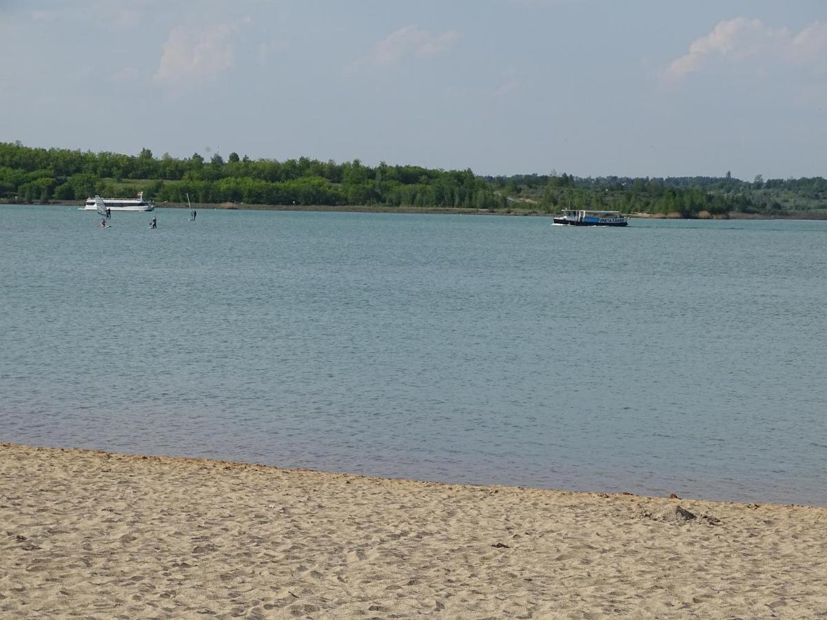 Feriendomizil Am Stoermthaler See, Lagovida, Leipziger Neuseenland, Grosspoesna, Privatstrand Eksteriør bilde