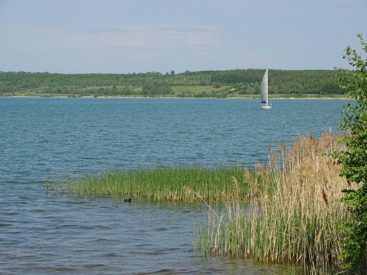 Feriendomizil Am Stoermthaler See, Lagovida, Leipziger Neuseenland, Grosspoesna, Privatstrand Eksteriør bilde